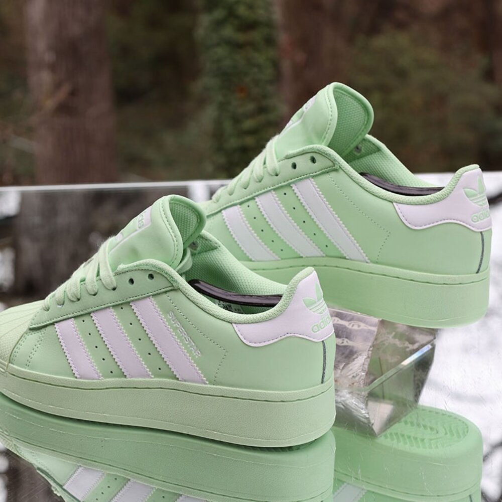 Adidas Superstar XLG Semi Green Spark - Picture 12 of 13